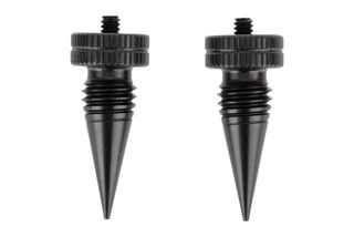 Accu-Tac G2 Leg Spikes Screw-On Bipod Feet are made from aluminum alloy and steel